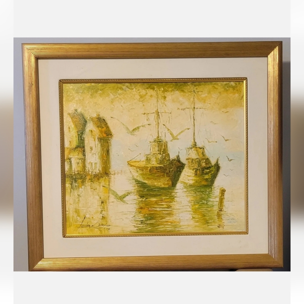 Lesver de Quiros Canvas Original  Cuban Painter
